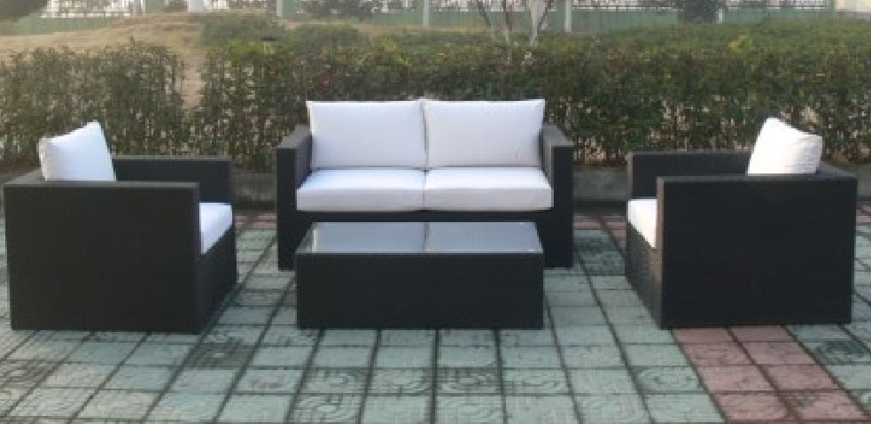 4pcs rattan furniture set