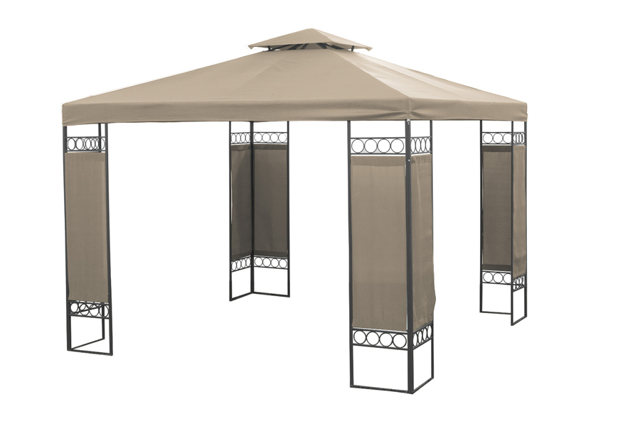 3x3m steel art gazebo