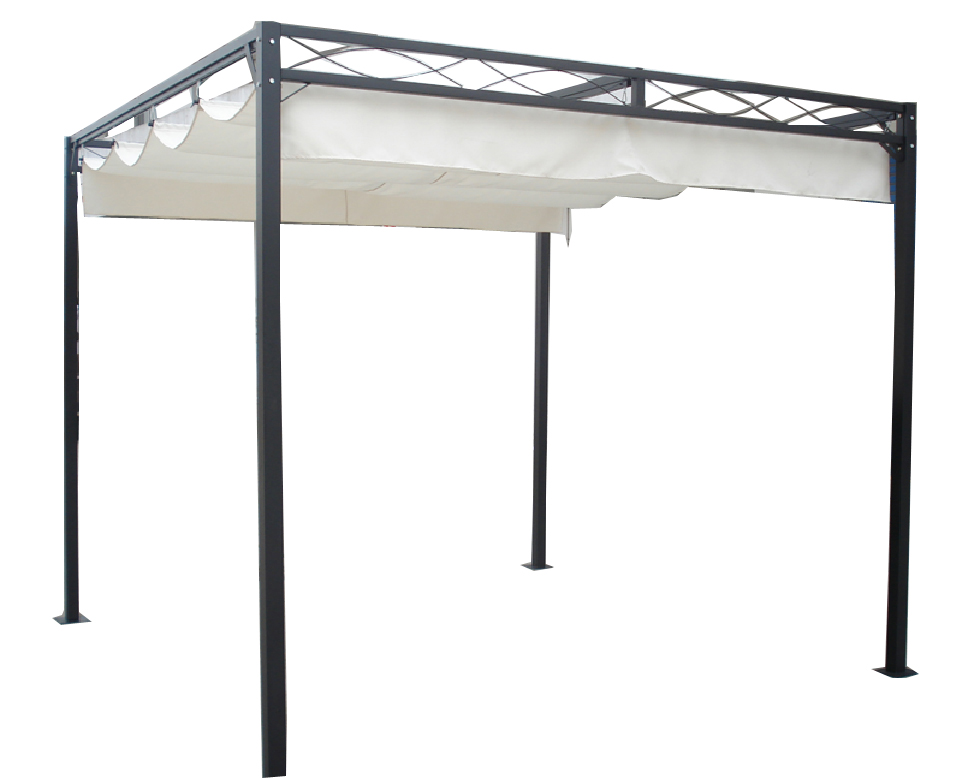 3X3M Steel pergola