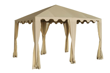 Aluminum folding gazebo