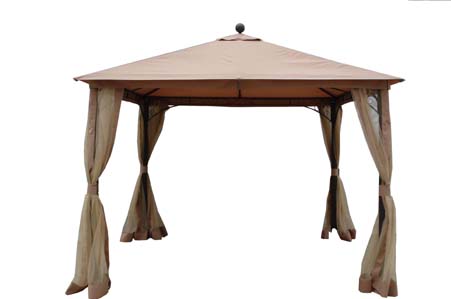 Steel folding gazebo