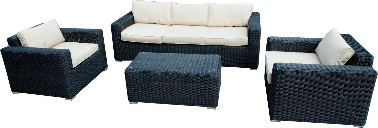 Rattan sofa set