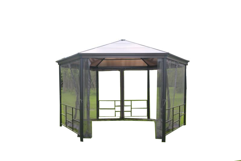 Aluminum polycarbonate Gazebo