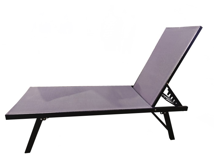 Sun lounger aluminum new