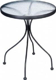 Rattan bistro table