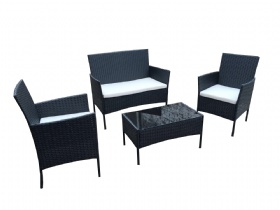 4pcs rattan furniture set