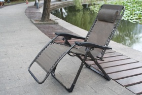 square tube recliner chair