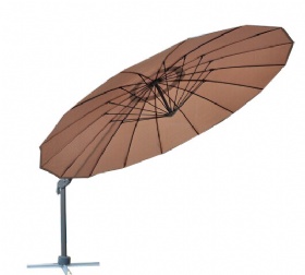 Rome umbrella with fiberglass ribs