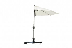 half side garden umbrella