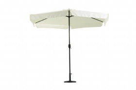 garden straight umbrella with flap