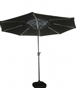 NEW solar LED  umbrella with rope lights