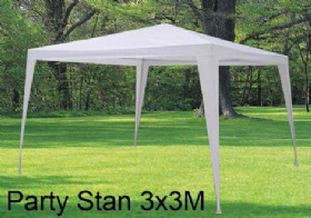 3x3m  PE steel gazebo