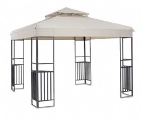 3x3m steel art gazebo