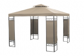 3x3m steel art gazebo