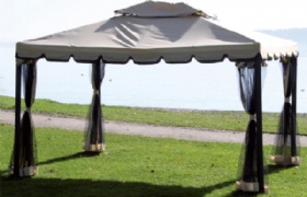 3x3m steel rome gazebo