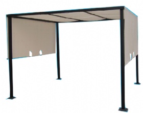 3X3M Steel pergola