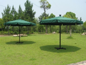 Heavy duty big round umbrella 4m with remote