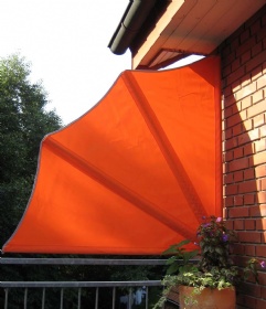 Balcony awning 140x140cm