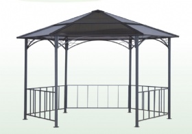 2mx2mx2m aluminum polycarbonate gazebo