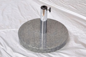 Marble round umbrella base