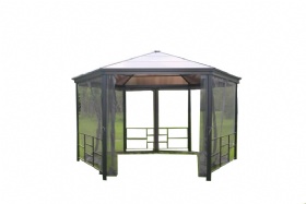 Aluminum polycarbonate Gazebo