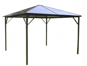 Aluminum polycarbonate Gazebo