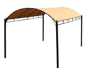 Steel side gazebo