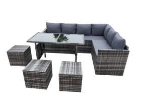 Rattan sofa set