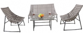 4pcs rattan furniture set